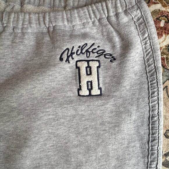 Vintage Y2k Tommy Girl Flare Sweatpants Baggy Gray Comfy Bottoms Size Large - Picture 3 of 9